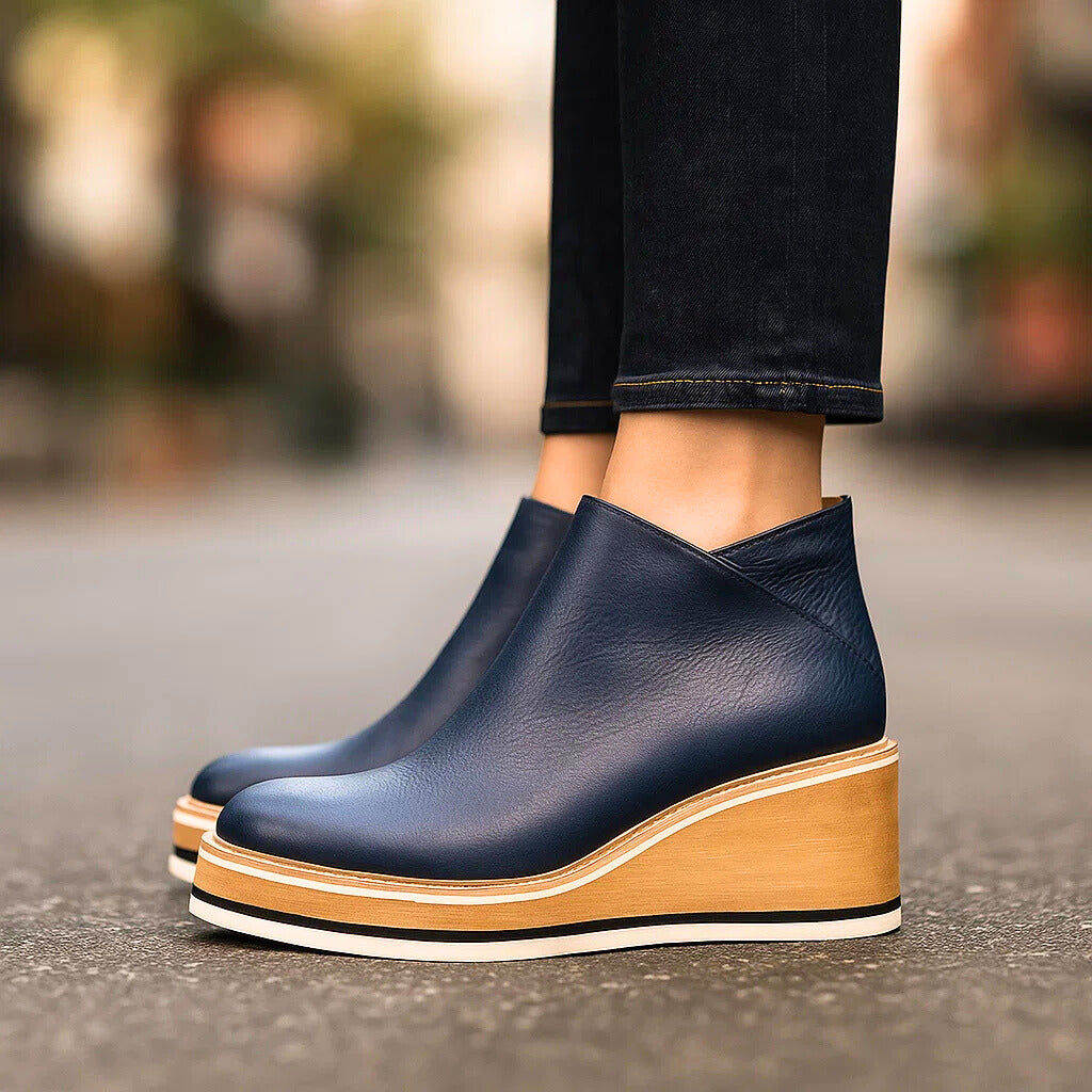 Rheena | Wedge Boots
