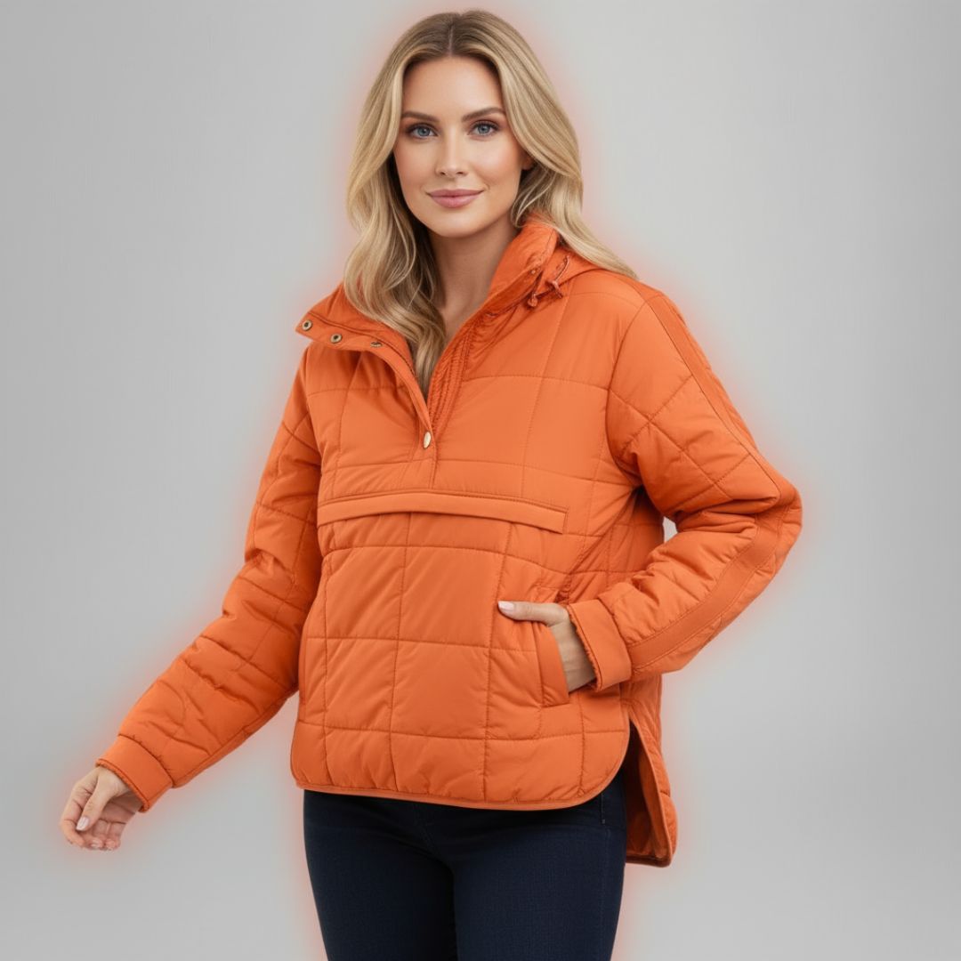 Farell – Oversized Hooded Pullover Jacket