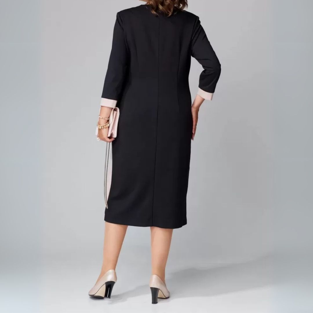 Alexa - Elegant V-neck dress