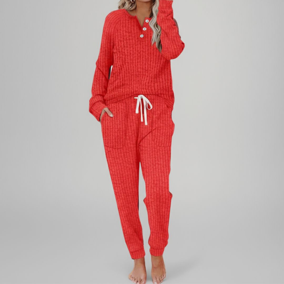Brenda - Cozy Two Piece Loungewear Set