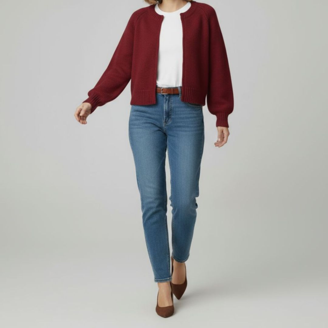 Cathy - Short Knit Cardigan