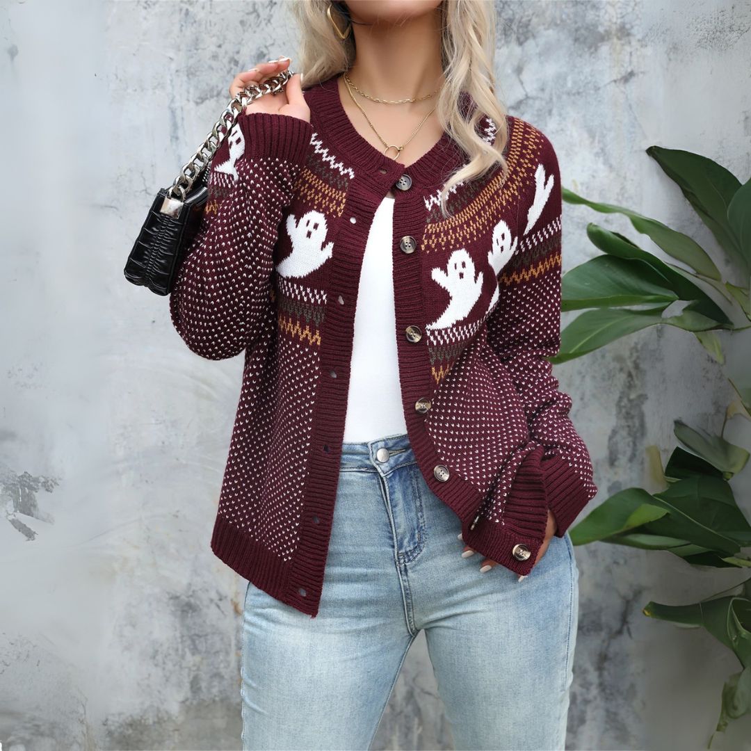 Catlyn | Ghost Knit Cardigan