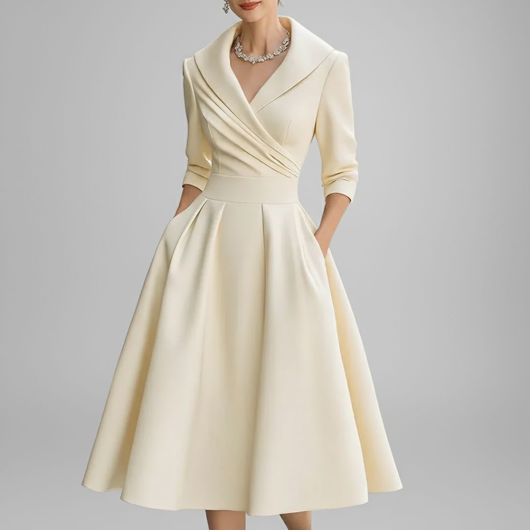 Ceryn | Satin Midi Dress
