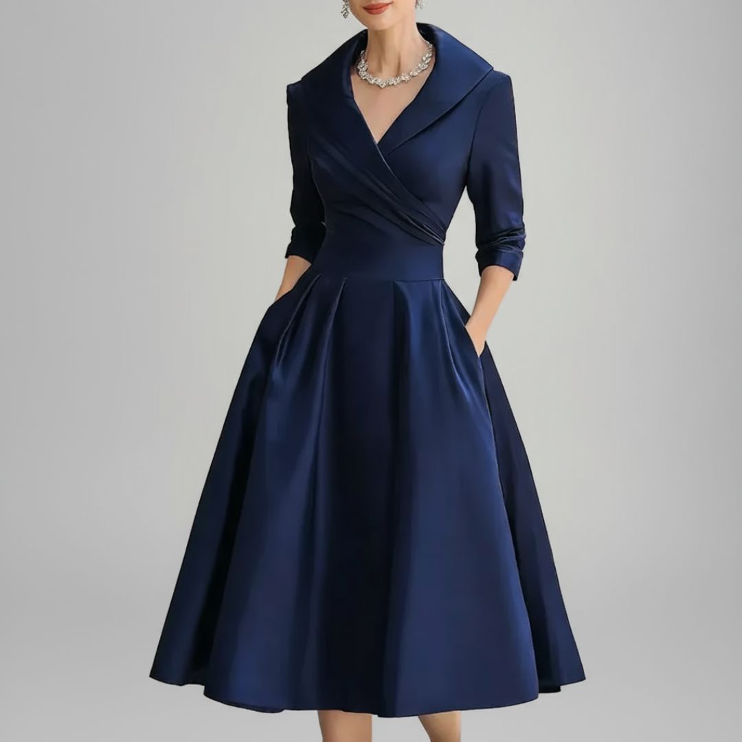Ceryn | Satin Midi Dress
