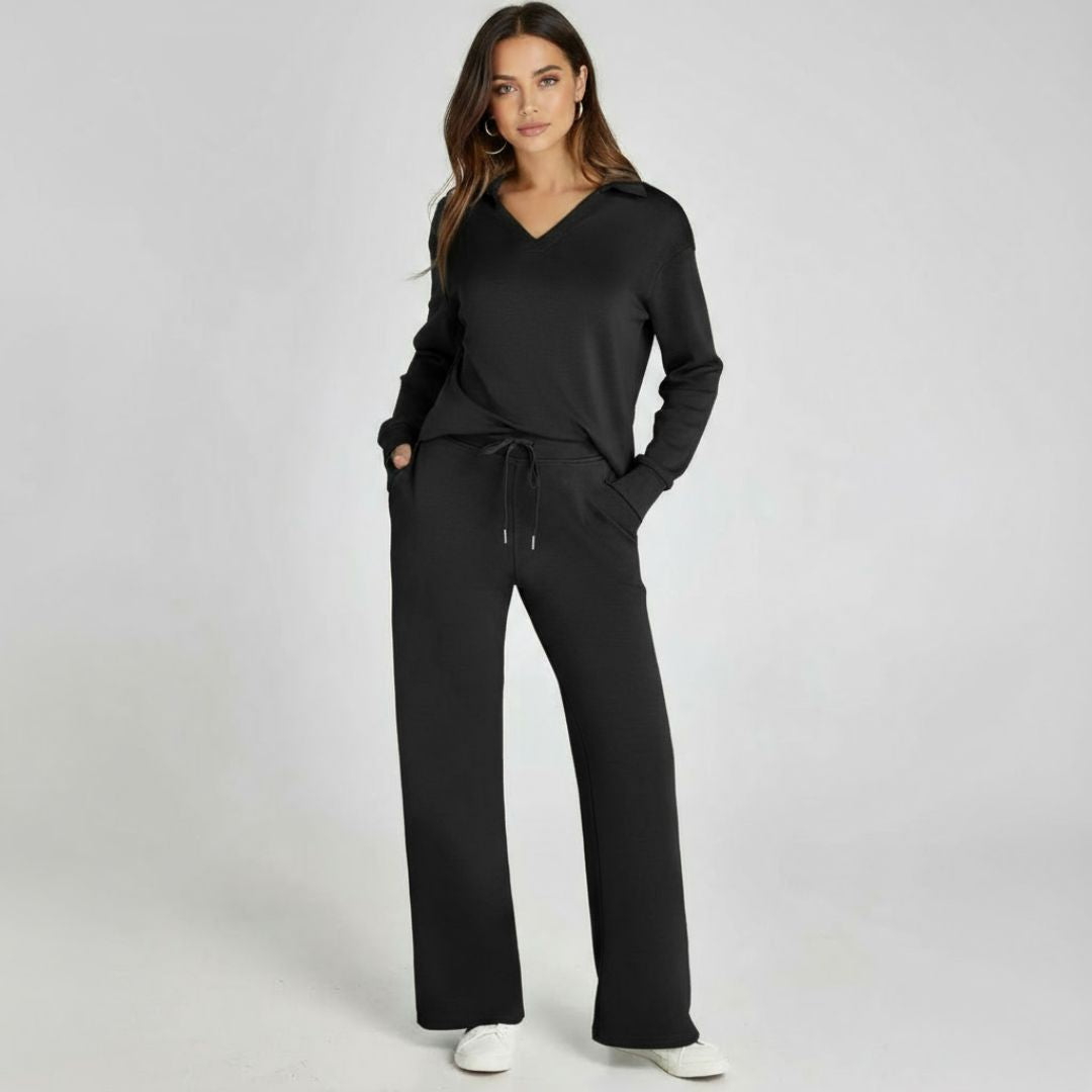 Dora | Casual Long Sleeve Two-piece Set
