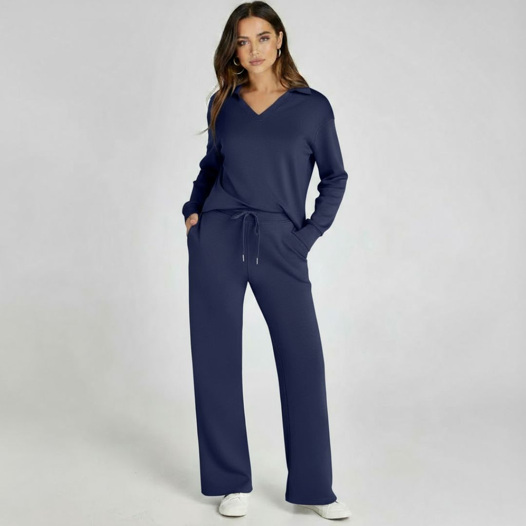 Dora | Casual Long Sleeve Two-piece Set