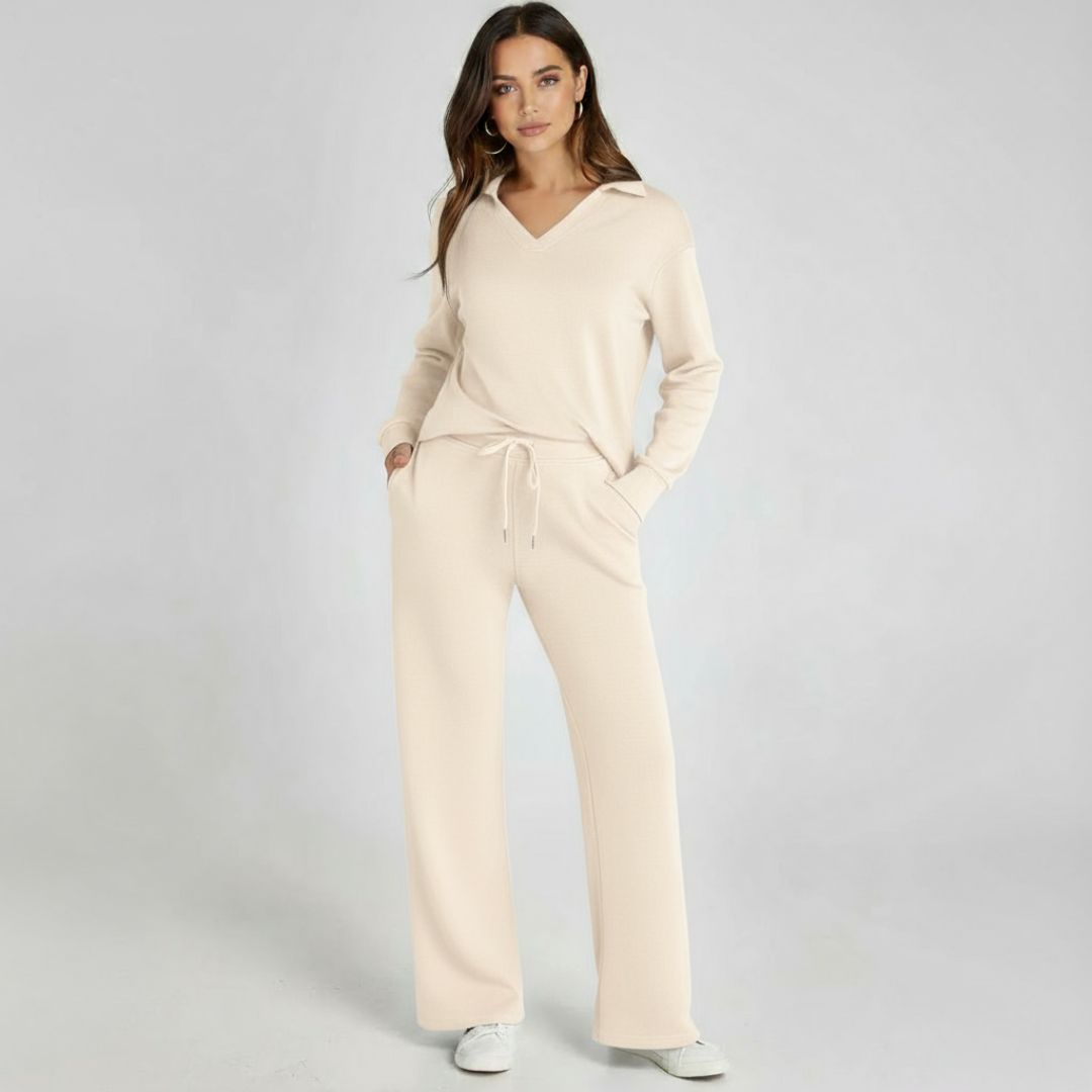 Dora | Casual Long Sleeve Two-piece Set