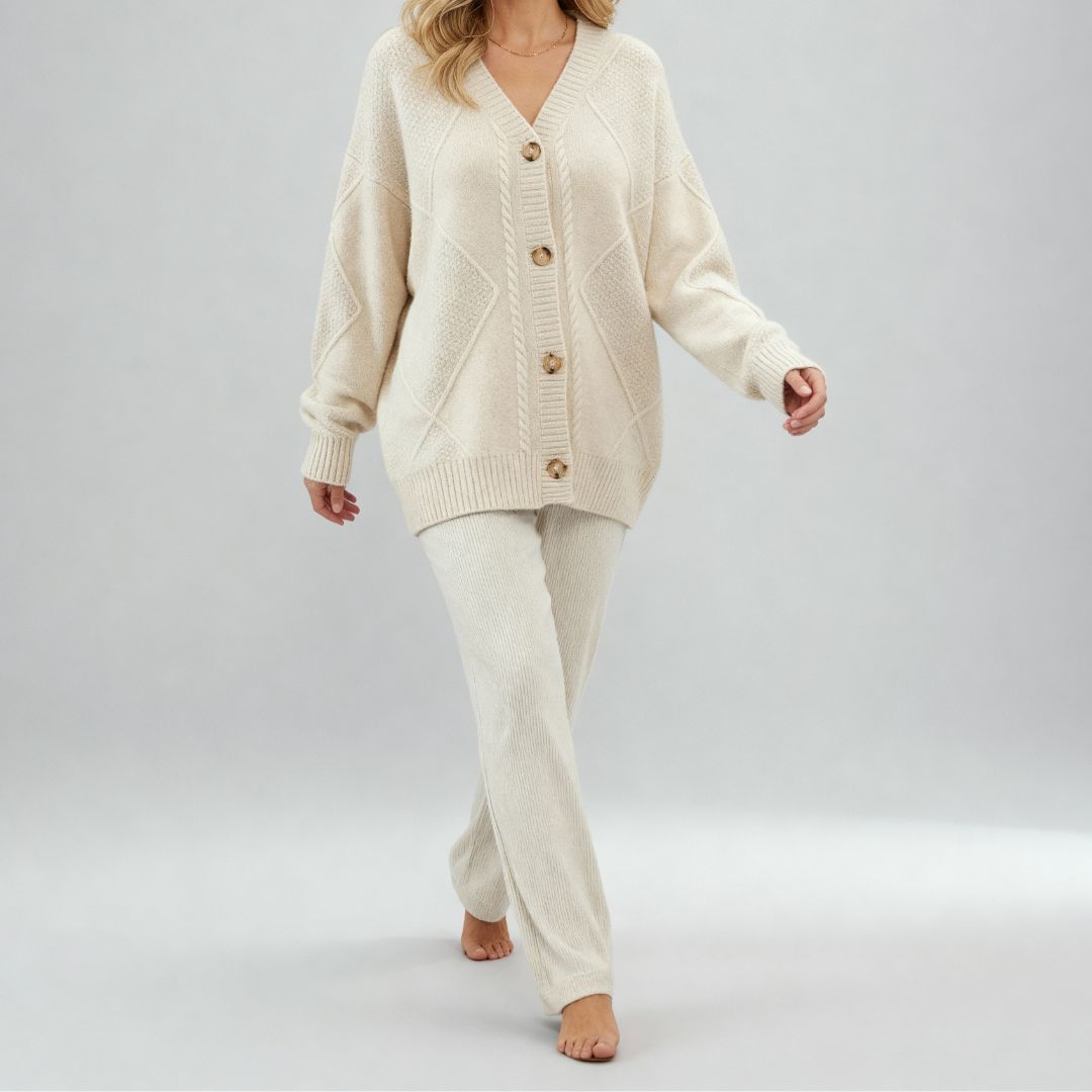 Eloise | Cable-Knit Cardigan