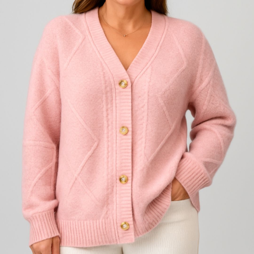 Eloise | Cable-Knit Cardigan
