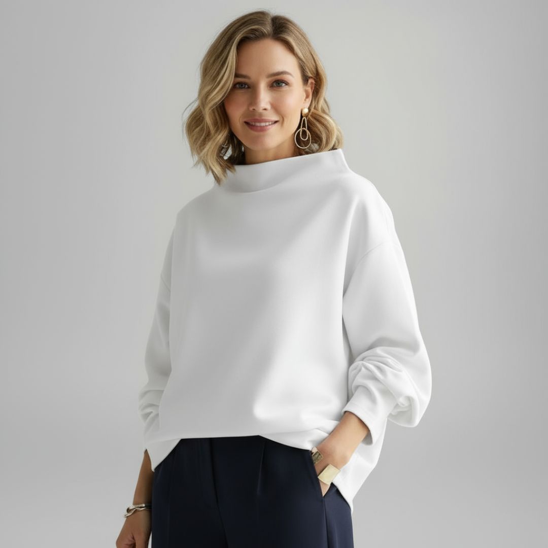 Gabriella | Chic High Neck Pullover