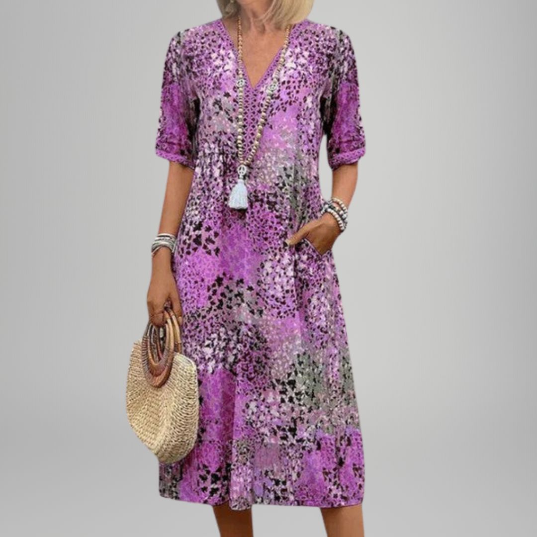 Isolde | Stylish Midi Dress