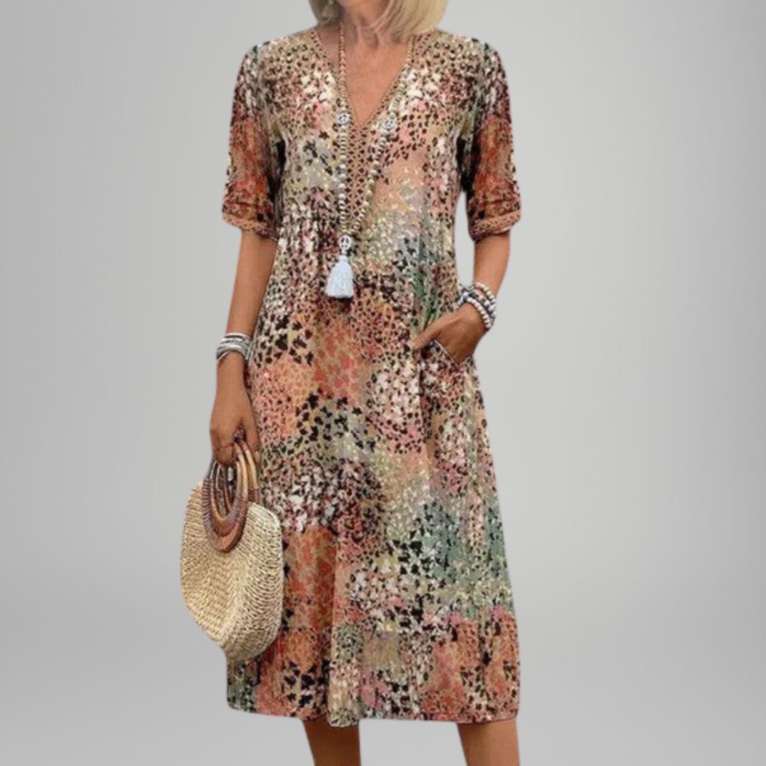Isolde | Stylish Midi Dress