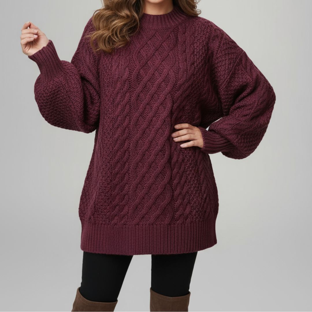 Joelle - Long Sleeve Knitted Sweater