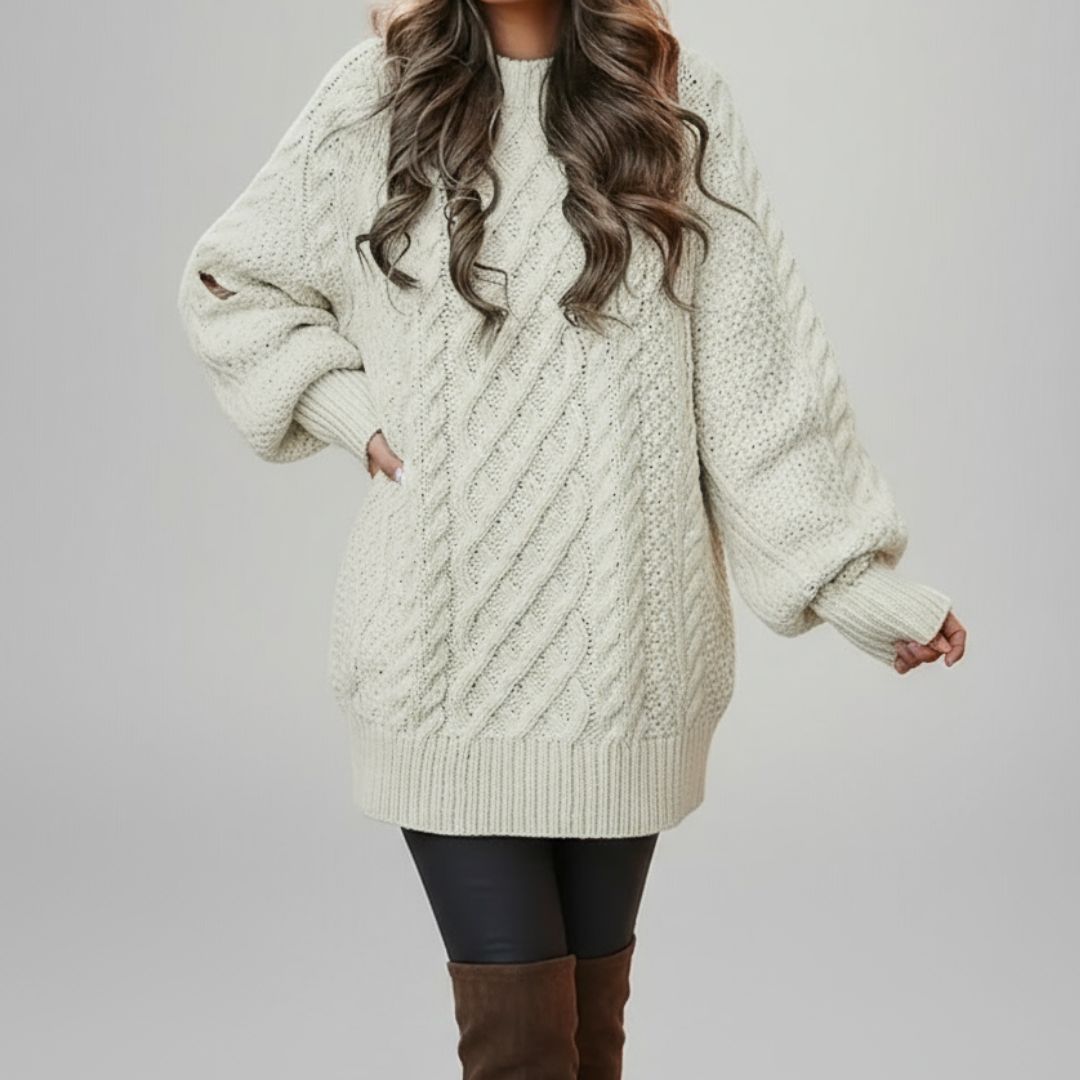 Joelle - Long Sleeve Knitted Sweater