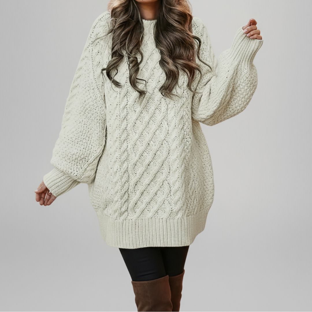 Joelle - Long Sleeve Knitted Sweater