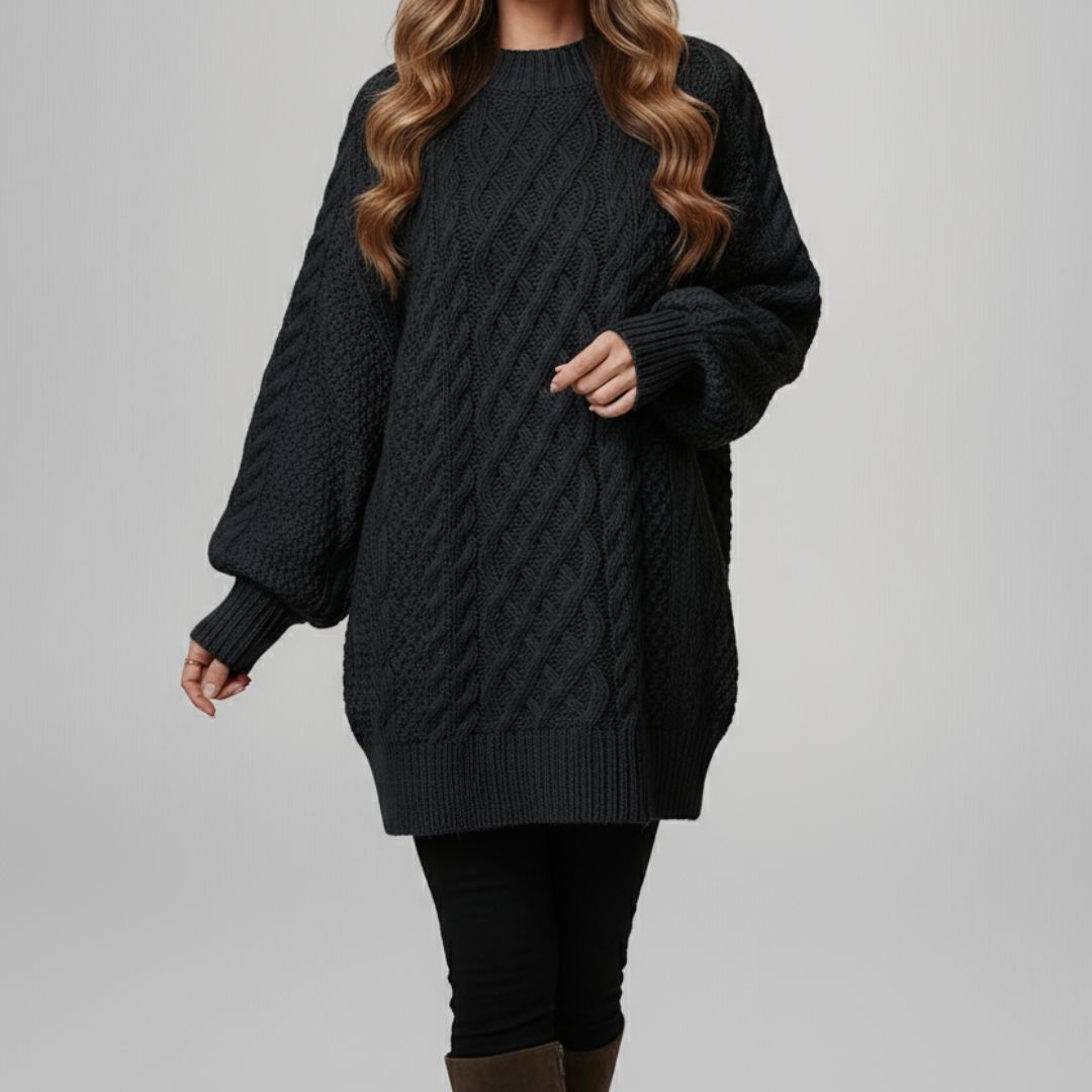 Joelle - Long Sleeve Knitted Sweater