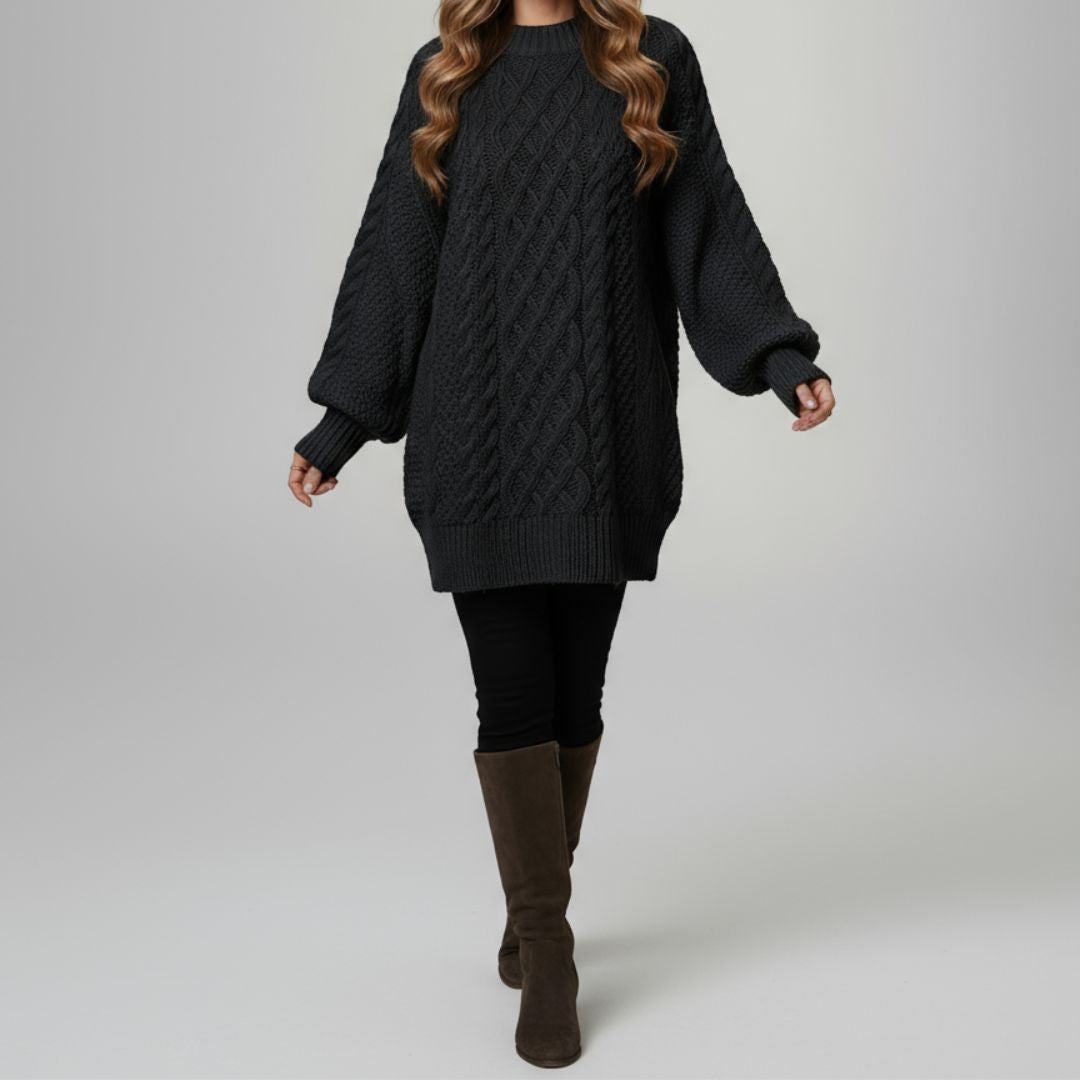 Joelle - Long Sleeve Knitted Sweater