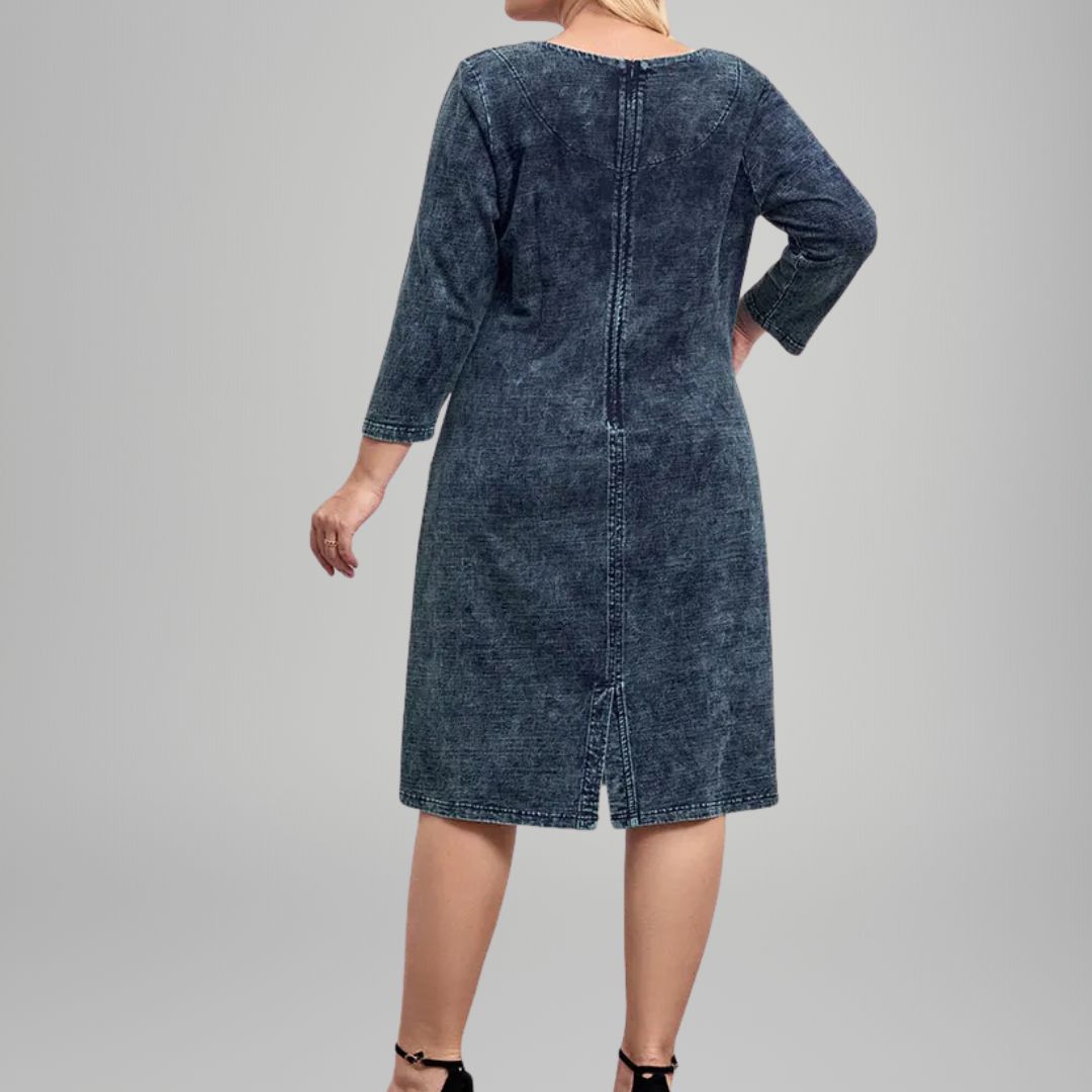 Lerren - Casual Denim Dress