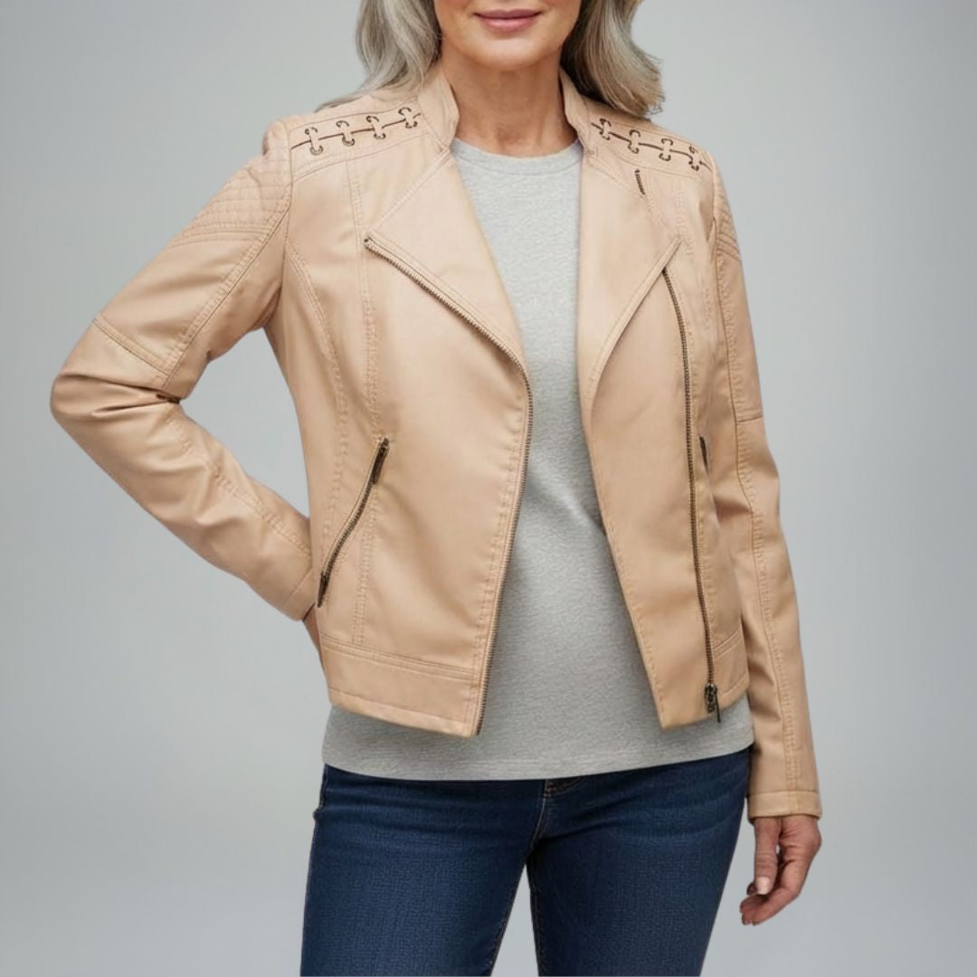 Lorrie | Faux Leather Jacket
