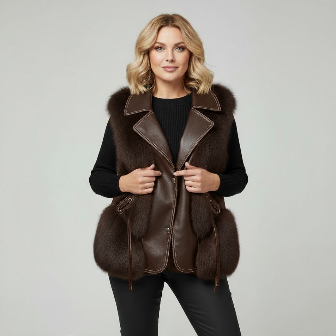 Megane | Regal Fur Vest