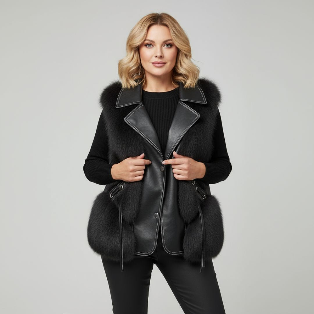 Megane | Regal Fur Vest