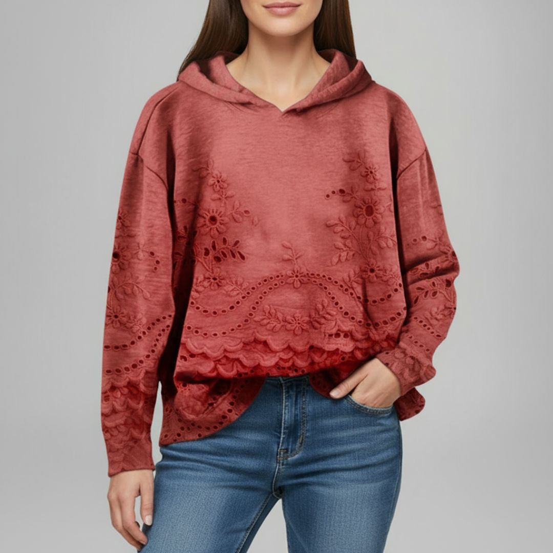 Melinda | Sweater with Lace Details