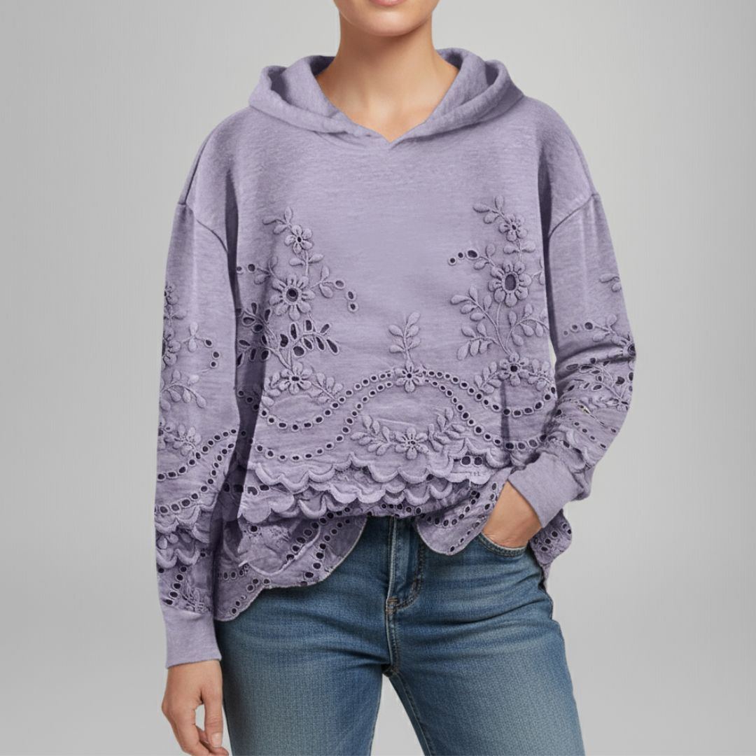 Melinda | Sweater with Lace Details
