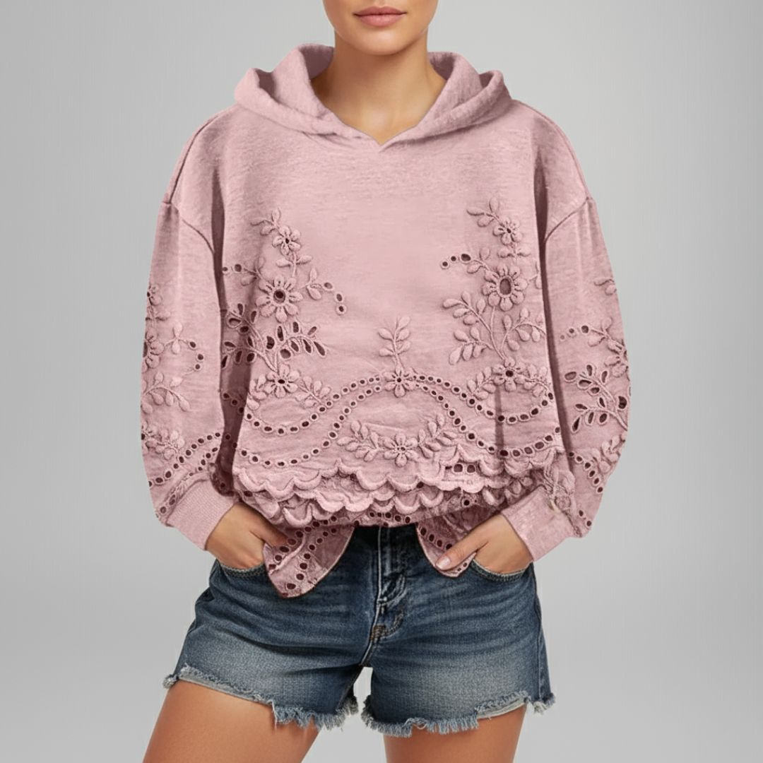 Melinda | Sweater with Lace Details