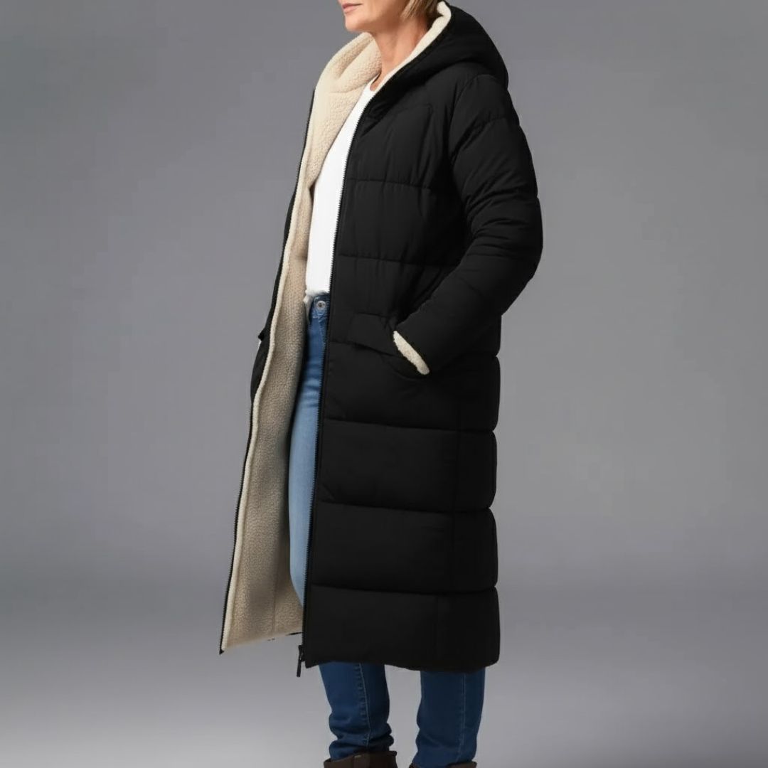 Rhea | Reversible Wool-Lined Puffer Coat
