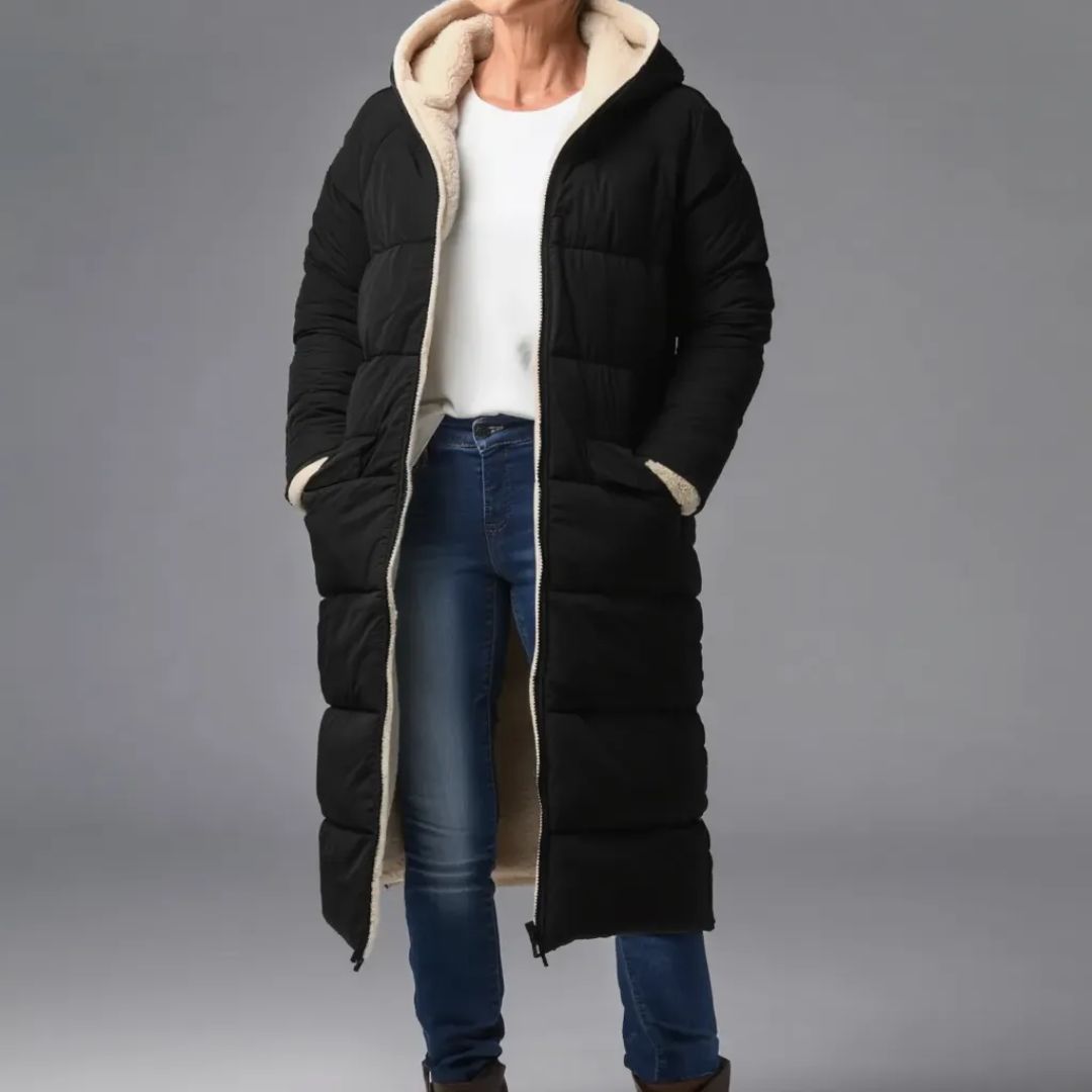 Rhea | Reversible Wool-Lined Puffer Coat