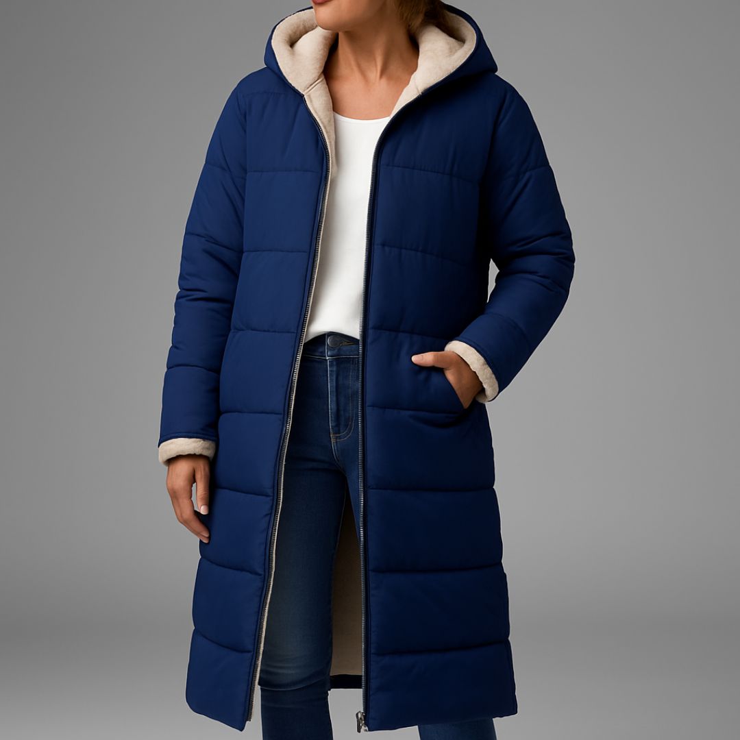 Rhea | Reversible Wool-Lined Puffer Coat