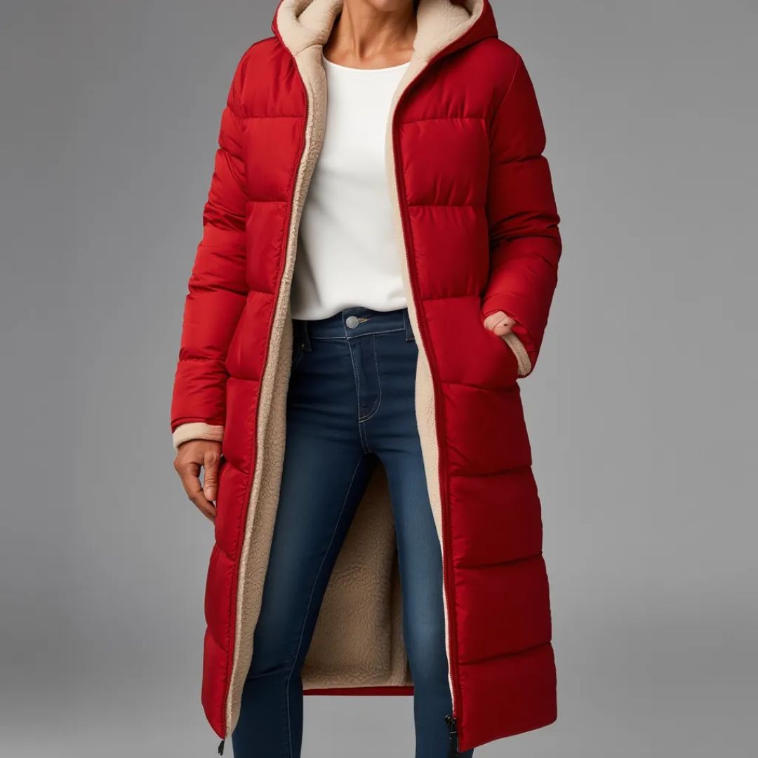 Rhea | Reversible Wool-Lined Puffer Coat