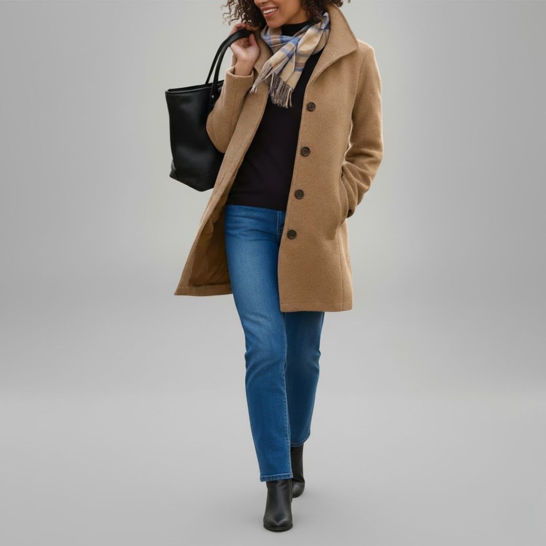 Stacey | Flattering Longline Coat