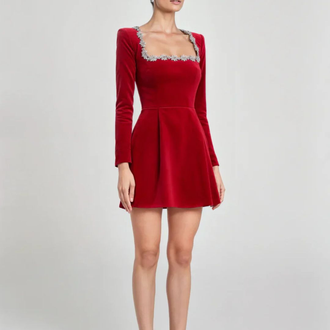 Willow | Velvet Mini Dress