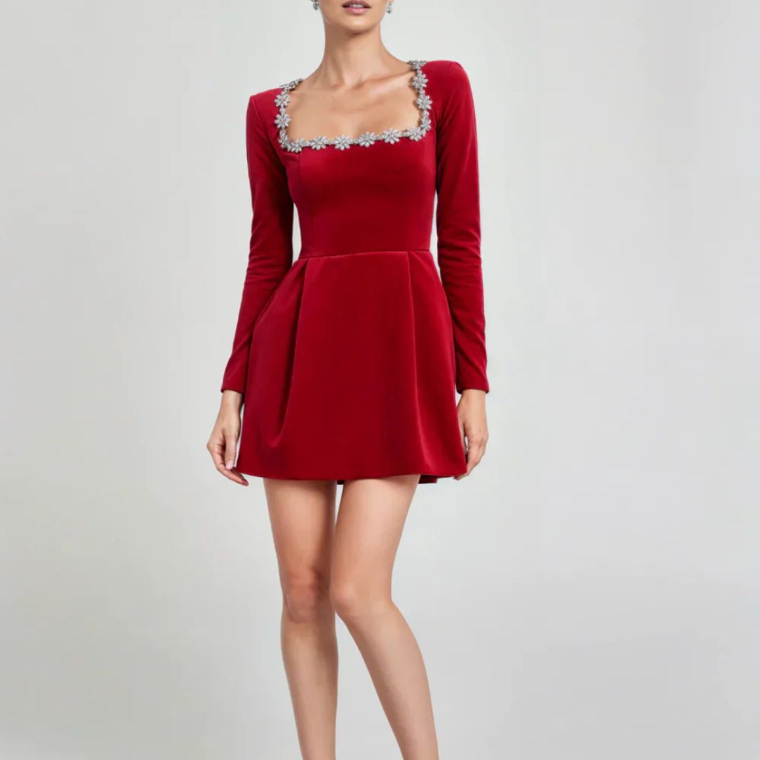 Willow | Velvet Mini Dress