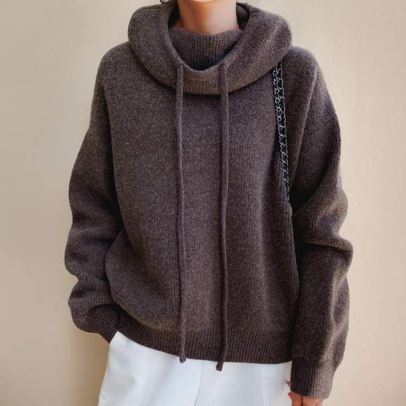 Erin | Elegant High-Neck Sweater