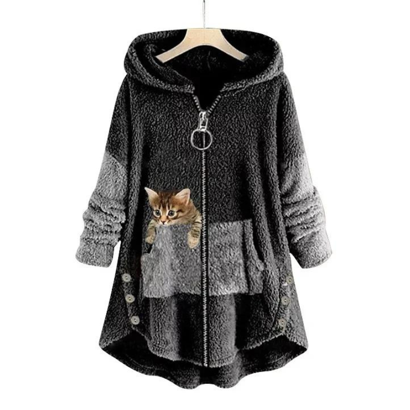 Michelle | Stylish Plush Hoodie