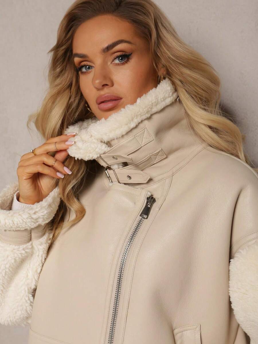 Jessie | Versatile patchwork warm Coat