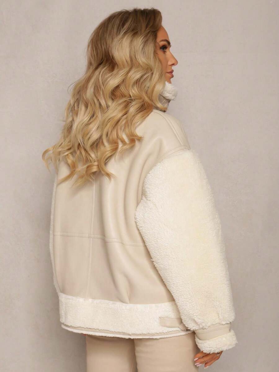 Jessie | Versatile patchwork warm Coat