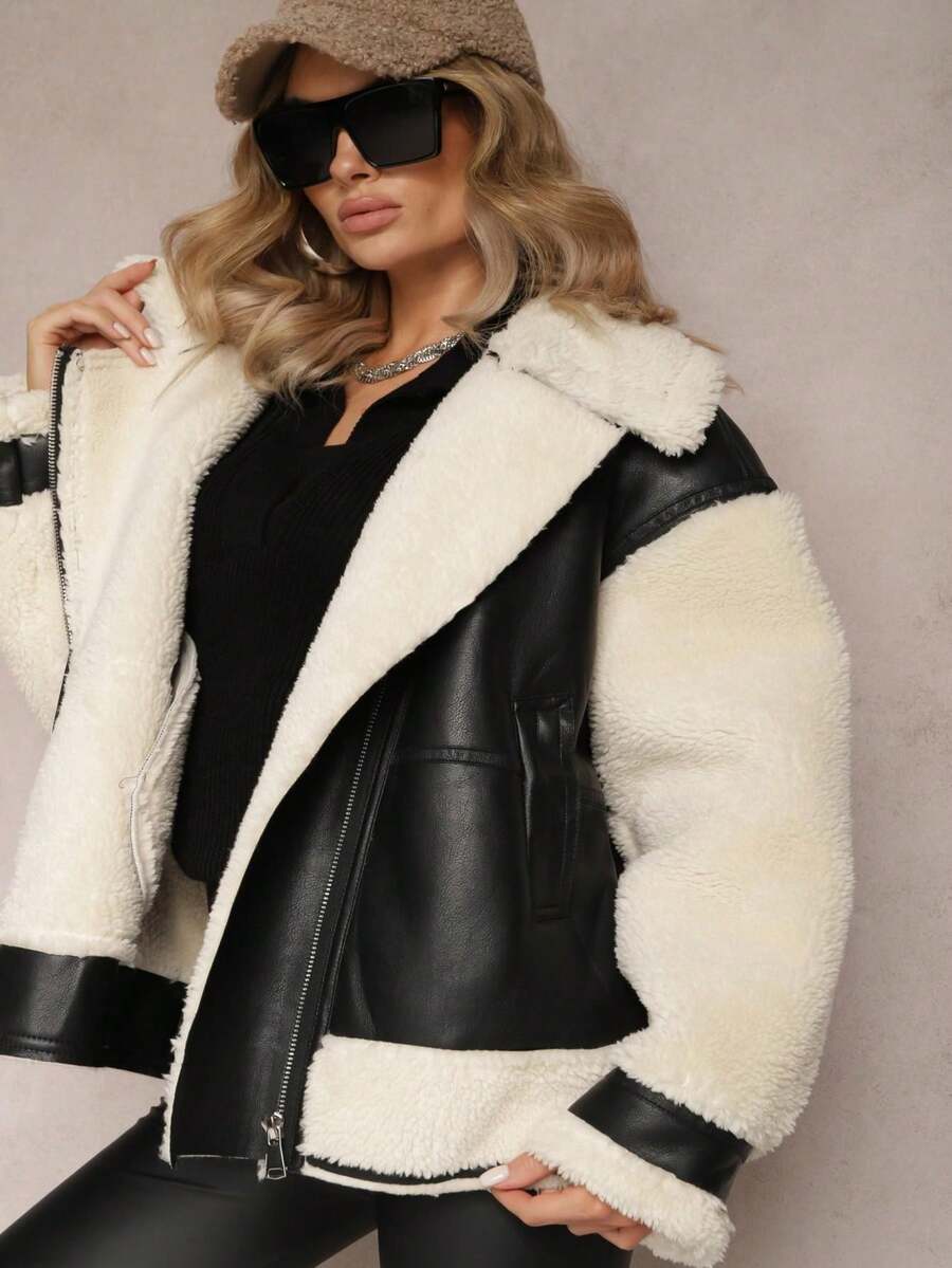 Jessie | Versatile patchwork warm Coat