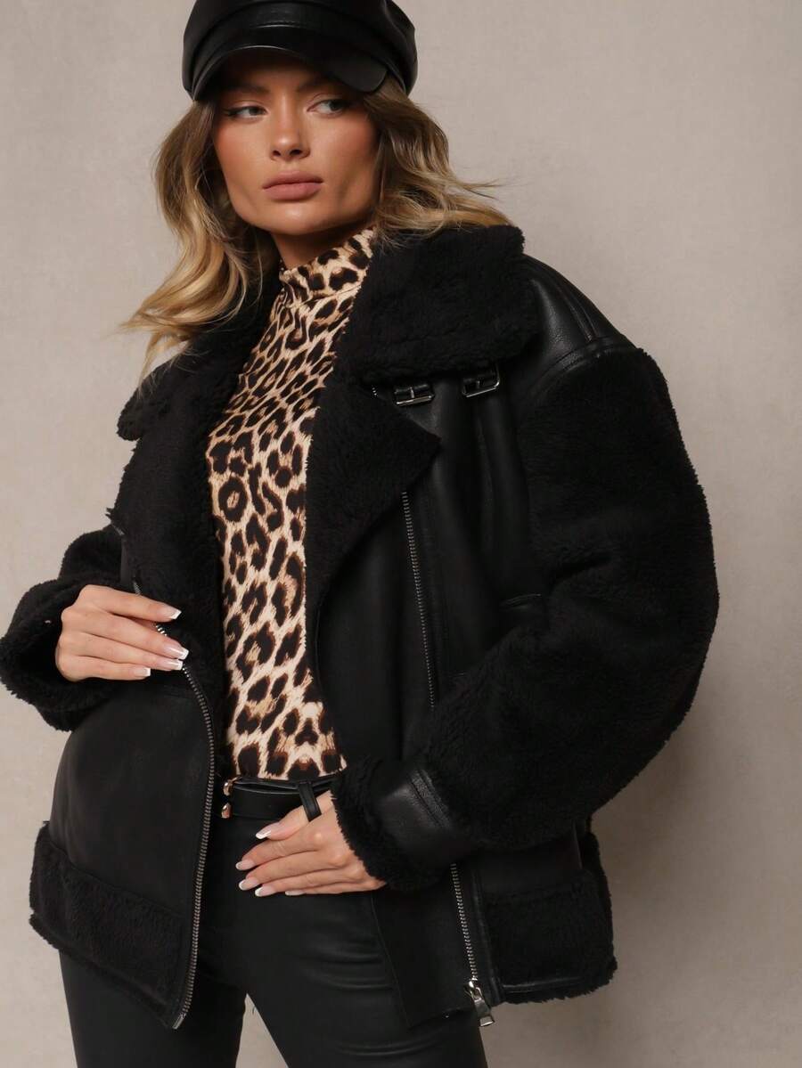 Jessie | Versatile patchwork warm Coat