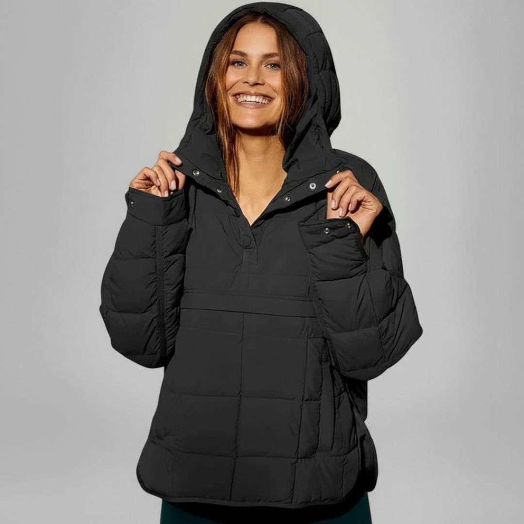 Farell – Oversized Hooded Pullover Jacket