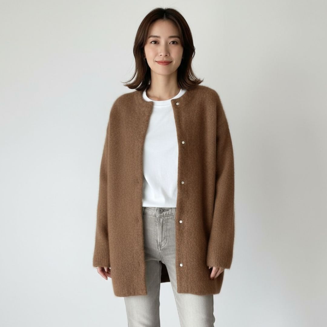Amandine | Refined Layering Cardigan