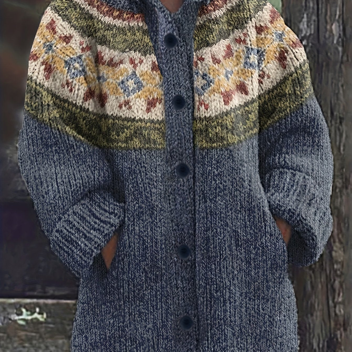 Gladys | Plaid Cardigan Jacket