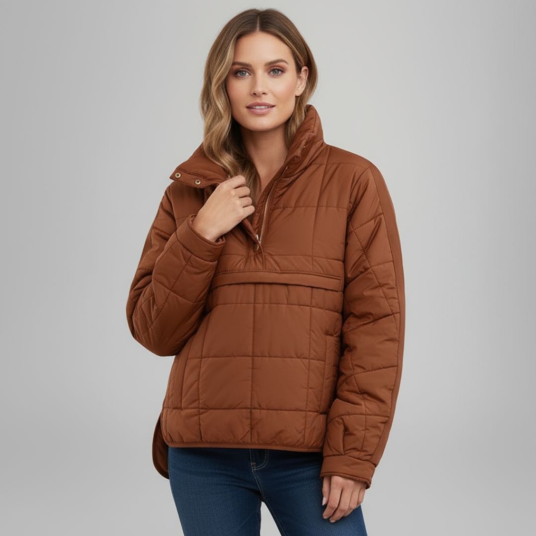 Farell – Oversized Hooded Pullover Jacket