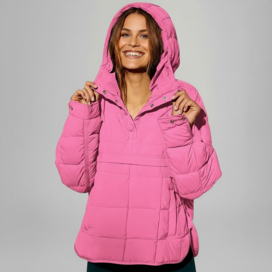 Farell – Oversized Hooded Pullover Jacket