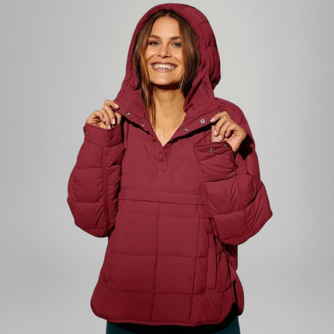 Farell – Oversized Hooded Pullover Jacket