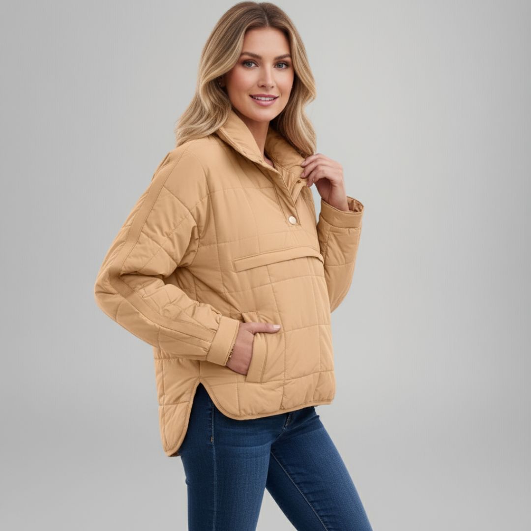 Farell – Oversized Hooded Pullover Jacket