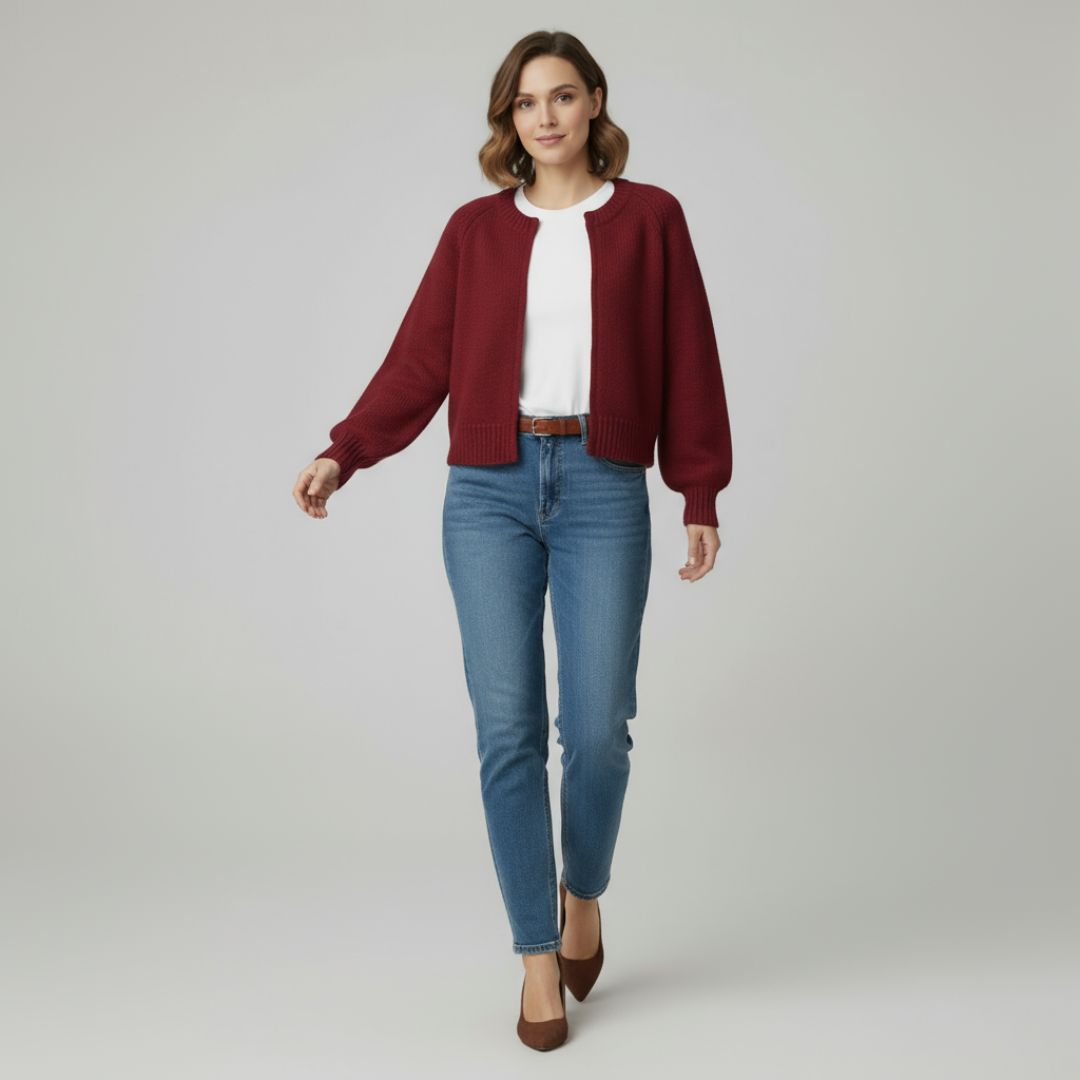 Cathy - Short Knit Cardigan