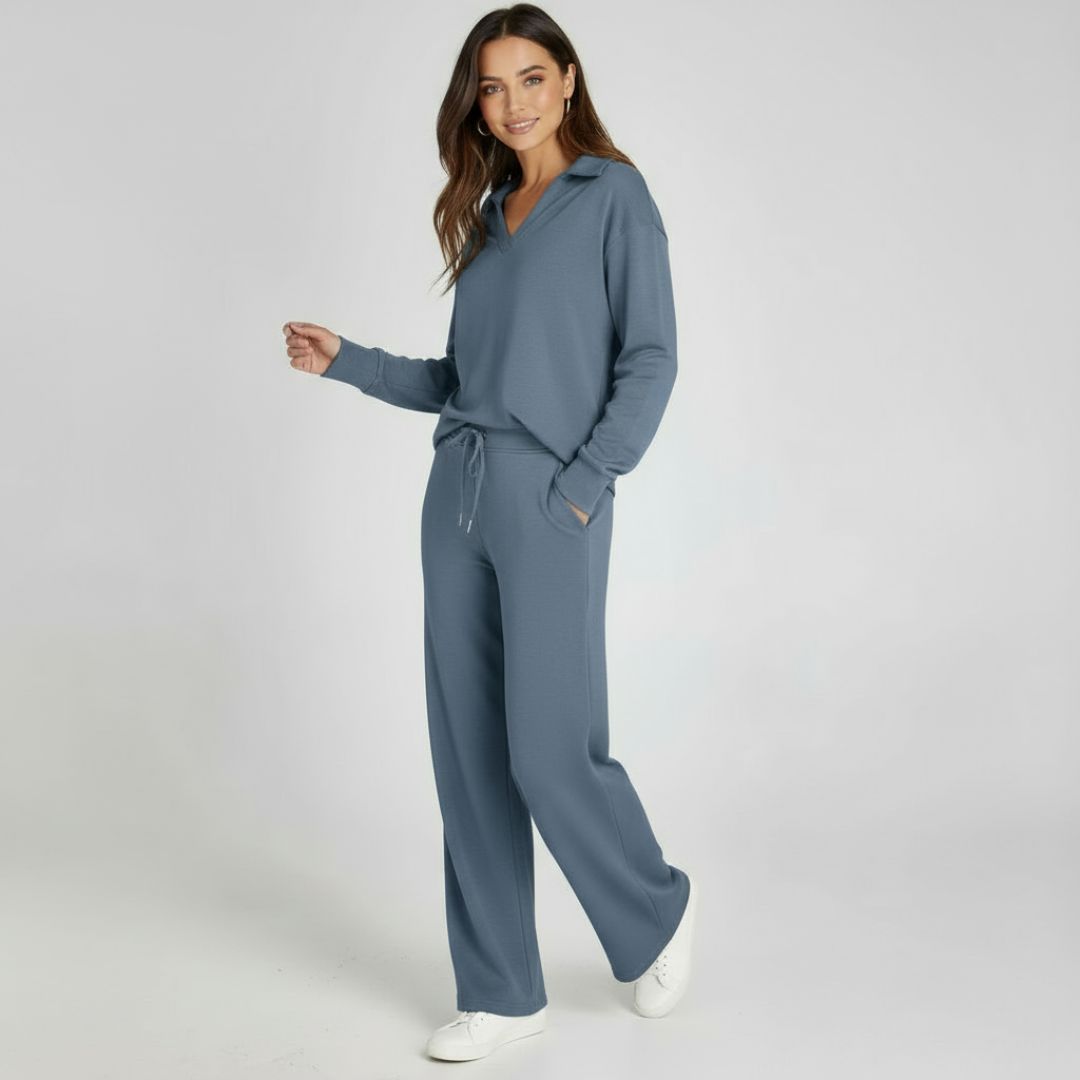 Dora | Casual Long Sleeve Two-piece Set